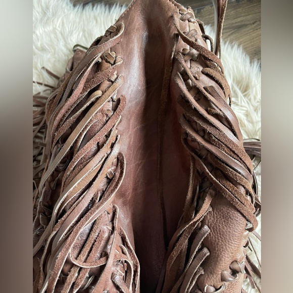 All Saints Bonita Fringe Bag - Picture 9 of 11